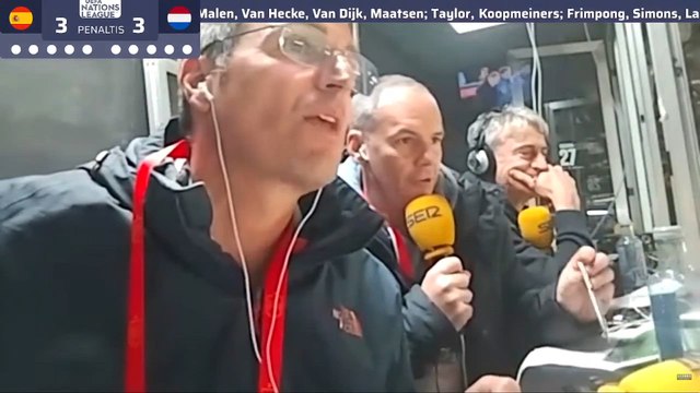 Tanda de penaltis completa Carrusel España - Países bajos