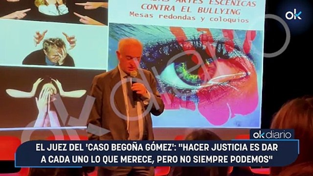 El juez del 'caso Begoña Gómez': “Hacer justicia es dar a cada uno lo que merece, pero no siempre podemos”