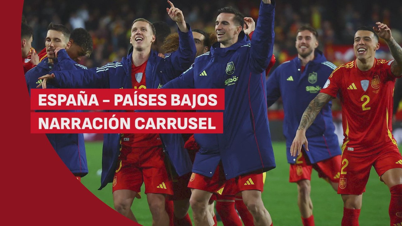 Resumen y goles carrusel España - Países Bajos