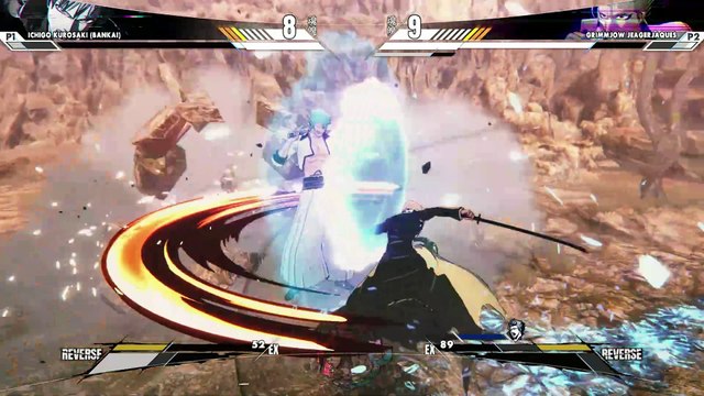 Bleach Rebirth of Souls Kurosaki Ichigo VS Grimmjow Jeager Jaques