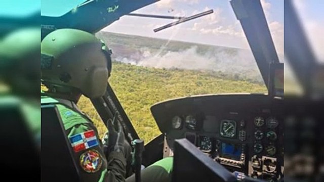 Controlan incendio en la Reserva Natural Hoyo Claro en Verón