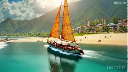 GTA 5 moved to China — the work of AI