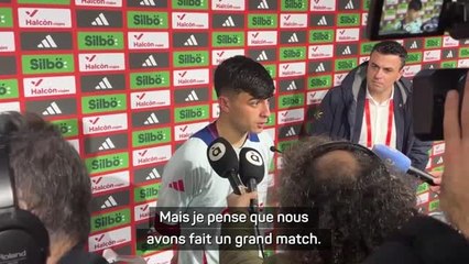 Espagne - Pedri : “Nous sommes une équipe jeune mais très ambitieuse”