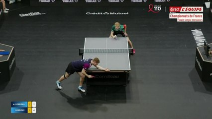 Le replay de la finale simple messieurs - Tennis de table - Championnats de France