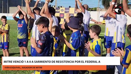 Mitre venció 1 a 0 a Sarmiento de Resistencia por el federal A
