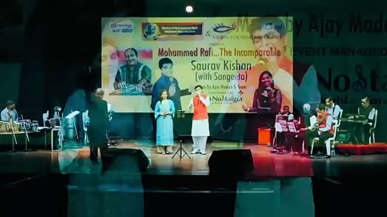 Wadiyan Mera Daman  / Saurav Kishan and Sangeeta live cover evergreen romantic love song