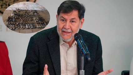 Fernández Noroña defiende a la 4T y niega que Teuchitlán sea un campo de exterminio