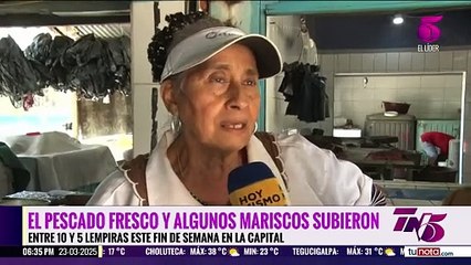 El pescado fresco y algunos mariscos subieron de precio este fin de semana