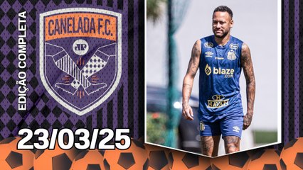 Neymar VOLTA A TREINAR e deve SER TITULAR na estreia do Santos no Brasileirão! | CANELADA