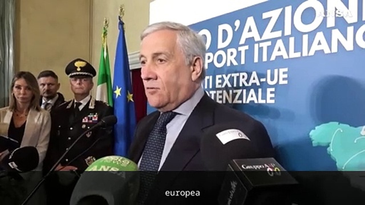 Difesa Ue, Tajani: "Senza Europa non si va da nessuna parte"