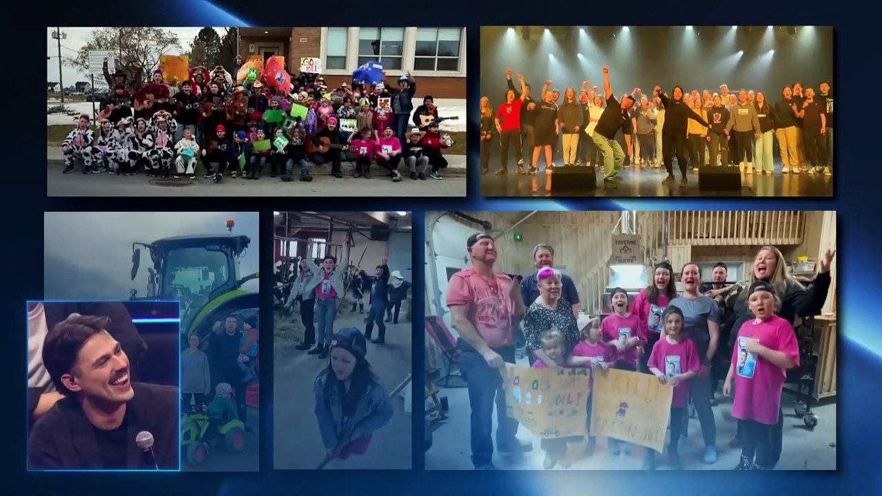 SAQ2025V10P4 la compo des finalistes et les célébrités envoient des messages de soutien