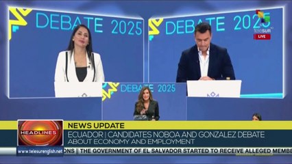 Ecuador | Noboa claims economy is improving under his government