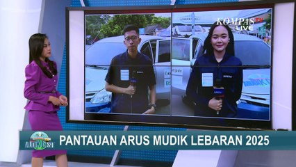 Ramai Lancar, Begini Pantauan Udara Kantong Parkir di Pelabuhan Merak pada 24 Maret 2025 Pagi