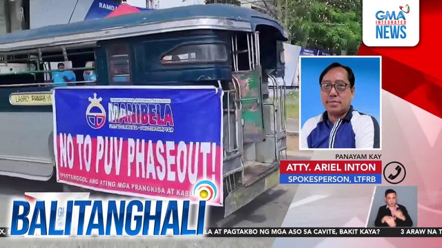 Panayam kay Atty. Ariel Inton, spokesperson, LTFRB (March 24, 2025) | Balitanghali