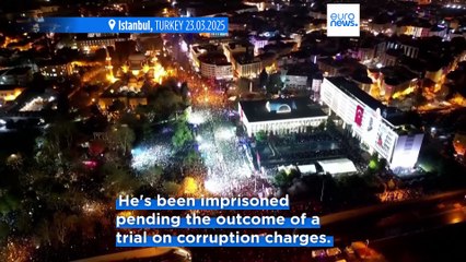 Protests continue for a fifth night after court orders Imamoglu jailed