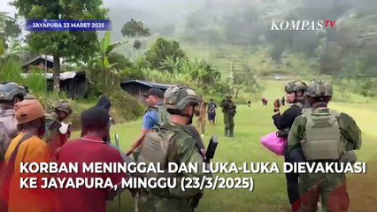 Momen Evakuasi Korban Penyerangan KKB di Yahukimo, 1 Orang Guru Meninggal