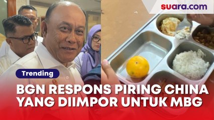 Respons Kabar 40 Juta Piring China Diimpor untuk MBG, Kepala BGN Bilang Begini