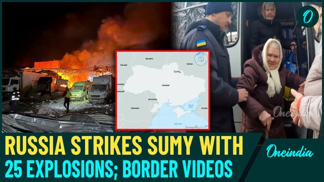 Russian Army Launches Relentless 25 Explosions on Sumy Border –Overnight & Morning Attacks Intensify