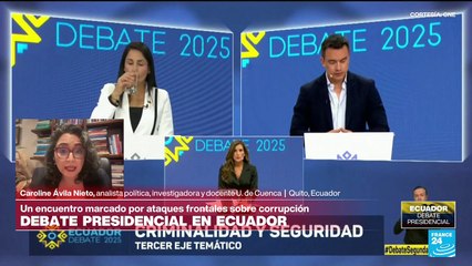 Caroline Ávila Nieto: "No fue un debate de propuestas, fue un debate de contrastaciones"