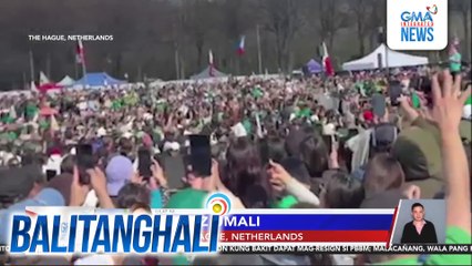 Mga tagasuporta ni FPRRD, nanawagan na pabalikin na sa Pilipinas ang dating pangulo | Balitanghali