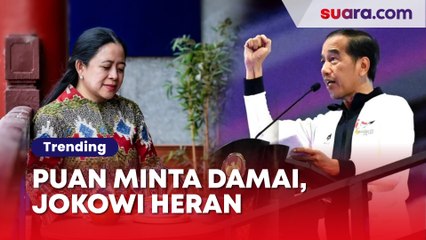 Puan Minta Perseteruan dengan PDIP Dihentikan, Jokowi: Loh yang Memulai Siapa?