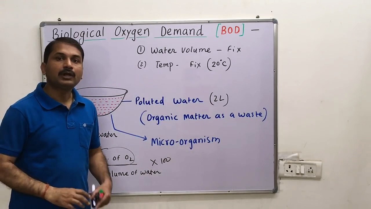 Biochemical Oxygen Demand [ BOD ] _ Biological Oxygen Demand - video ...