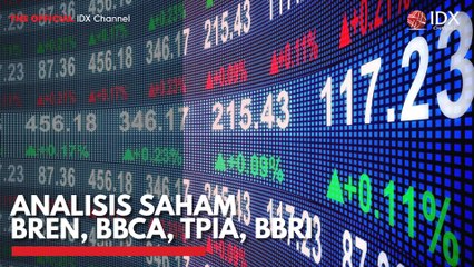 Analisis Saham BREN, BBCA, TPIA, BBRI