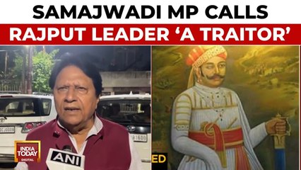 Akhilesh Yadav backs Samajwadi MP's remarks on Rajput king Rana Sanga