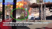 Detik-detik Ledakan di Gaza, di Tengah Serangan Israel