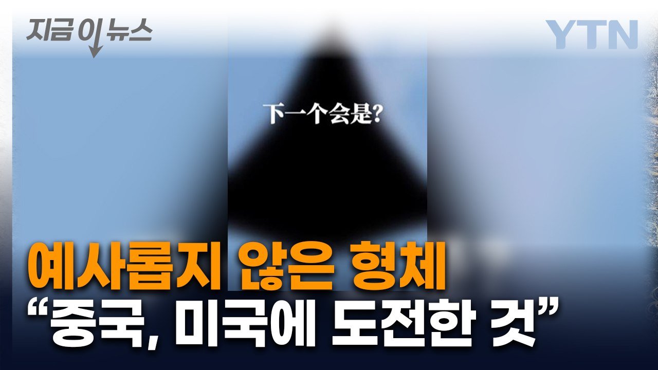 아직 중국 공식 반응 없어...은행잎 모양 실체는? [지금이뉴스]  / YTN