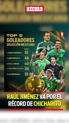 RAÚL JIMÉNEZ VA POR EL  RÉCORD DE CHICHARITO