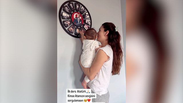 Yıldız Çağrı Atiksoy, Atatürk'ü minik kızına tanıttığı anı paylaştı