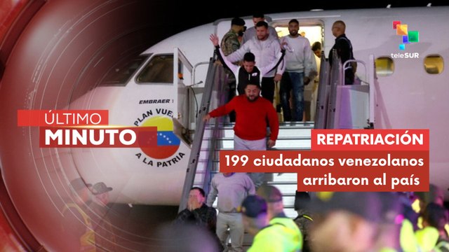Migrantes venezolanos provenientes de EE.UU. regresan al país por el Plan Vuelta a la Patria