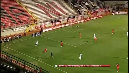 GM Manisaspor - Fraport TAV Antalyaspor Maç Özeti 12 Eylül 2010, Pazar