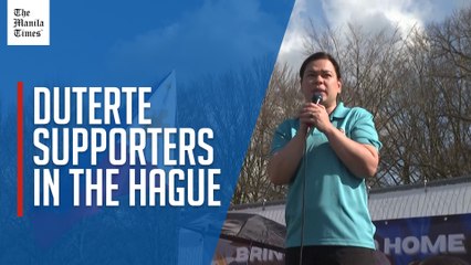 Protest against arrest of former Philippines president Duterte by ICC