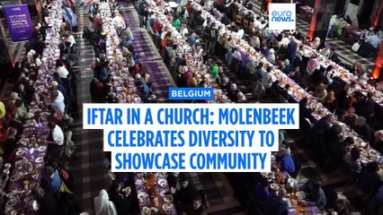Brussels' Molenbeek district hosts Iftar in church to boost European Capital of Culture bid