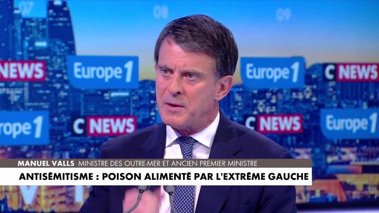 Manuel Valls : «Depuis des années, la haine d'Israël sont des paravents à la haine des Juifs»