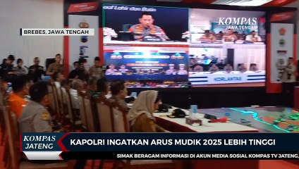 Kapolri Ingatkan Arus Mudik 2025 Lebih Tinggi