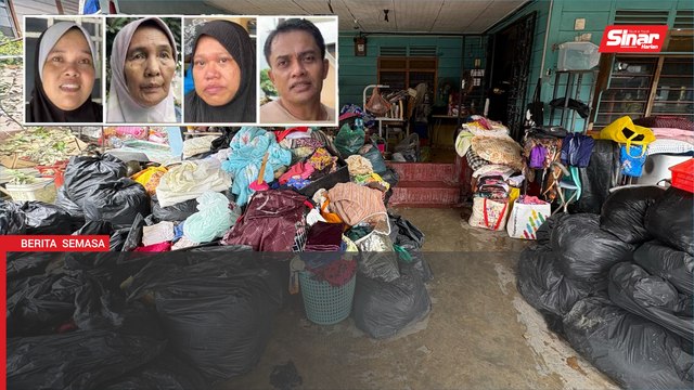 'Dah tak fikir pasal raya, rumah pun dah kosong'