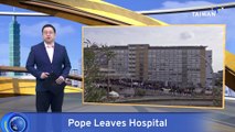 Pope Francis Leaves Hospital After Battle With Double Pneumonia