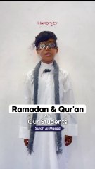 Surah Al-Masad - Ramadan & Qur’an with Our Students | HCR Education Project