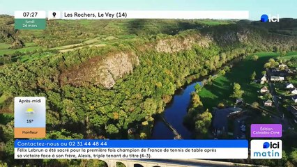 24/03/2025 - ici matin parici Normandie (Calvados - Orne) en vidéo