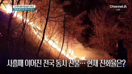 “불이 방방 뛰면서 날아가”…불똥 날아가는 ‘비화’