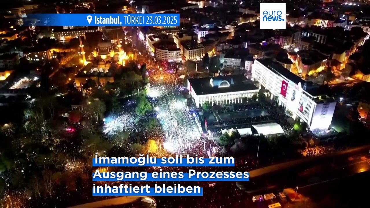 Türkei: Oppositionspartei CHP wählt inhaftierten İmamoğlu zum Präsidentschaftskandidaten