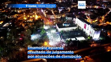 Quinta noite de protestos na Turquia depois da prisão de Ekrem İmamoğlu