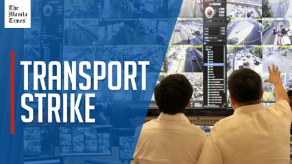 Dizon monitors transport strike
