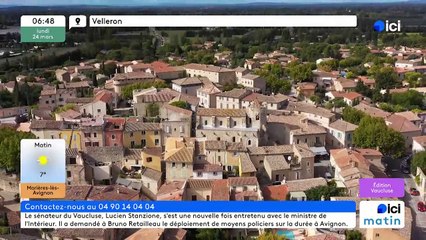 24/03/2025 - ici matin par ici Vaucluse en vidéo