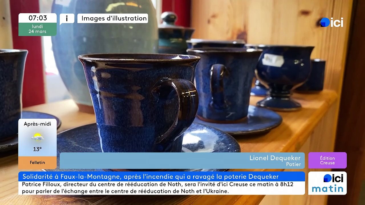 24/03/2025 - ici matin par ici Creuse en vidéo