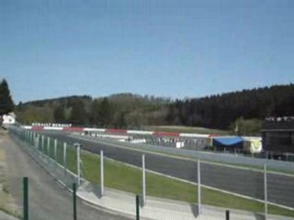 World series by Renault spa 2008 - LIGNE DROITE F1