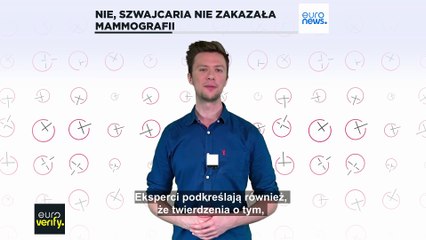 Nie, Szwajcaria nie zakazała mammografii